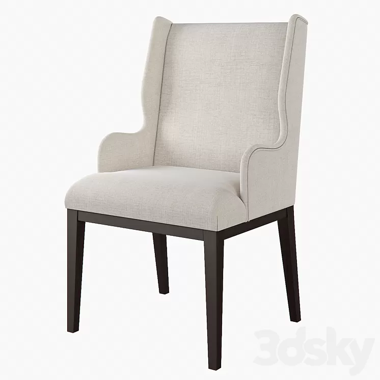 Kingsley Dining Armchair 3D Model