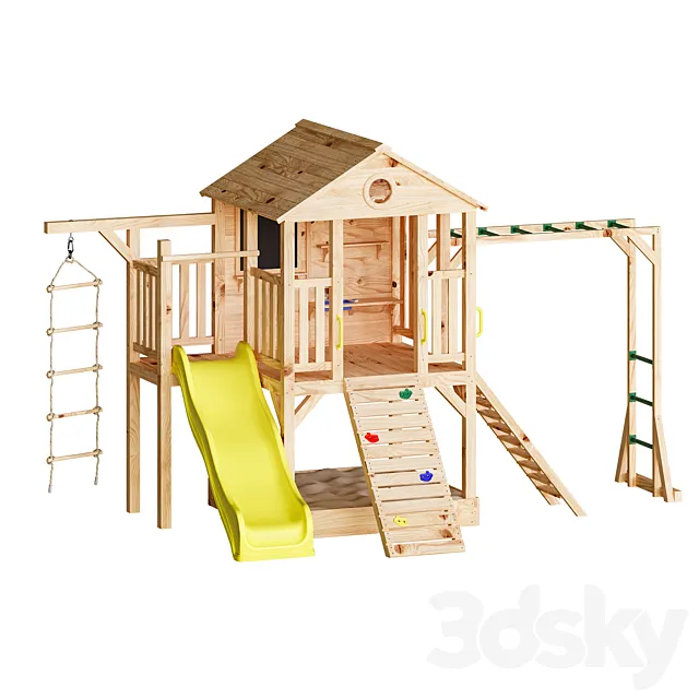 Kingston Cubby House 3D Model