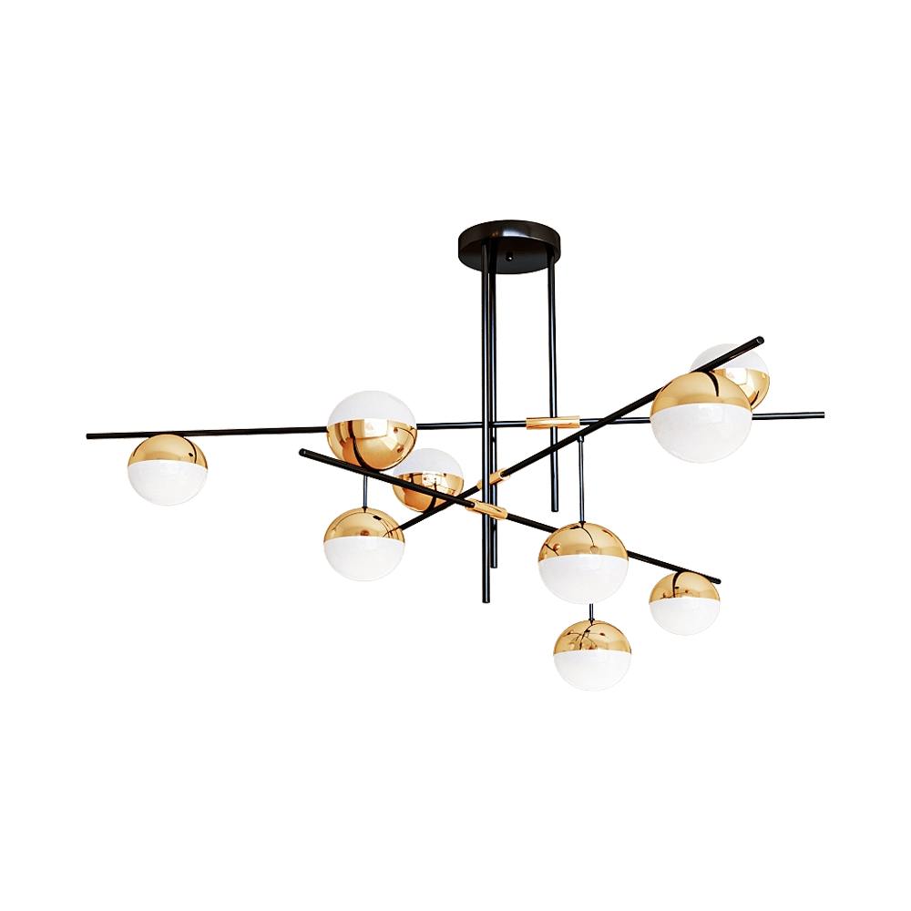 Kink light - Chandelier Navia 3D Model