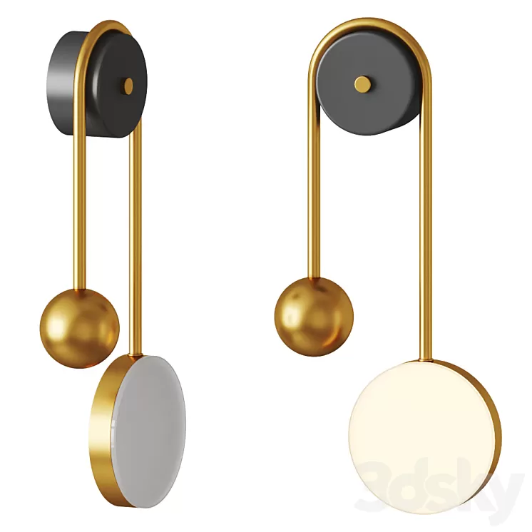 Kink Light - Deonia Sconce 3D Model Free