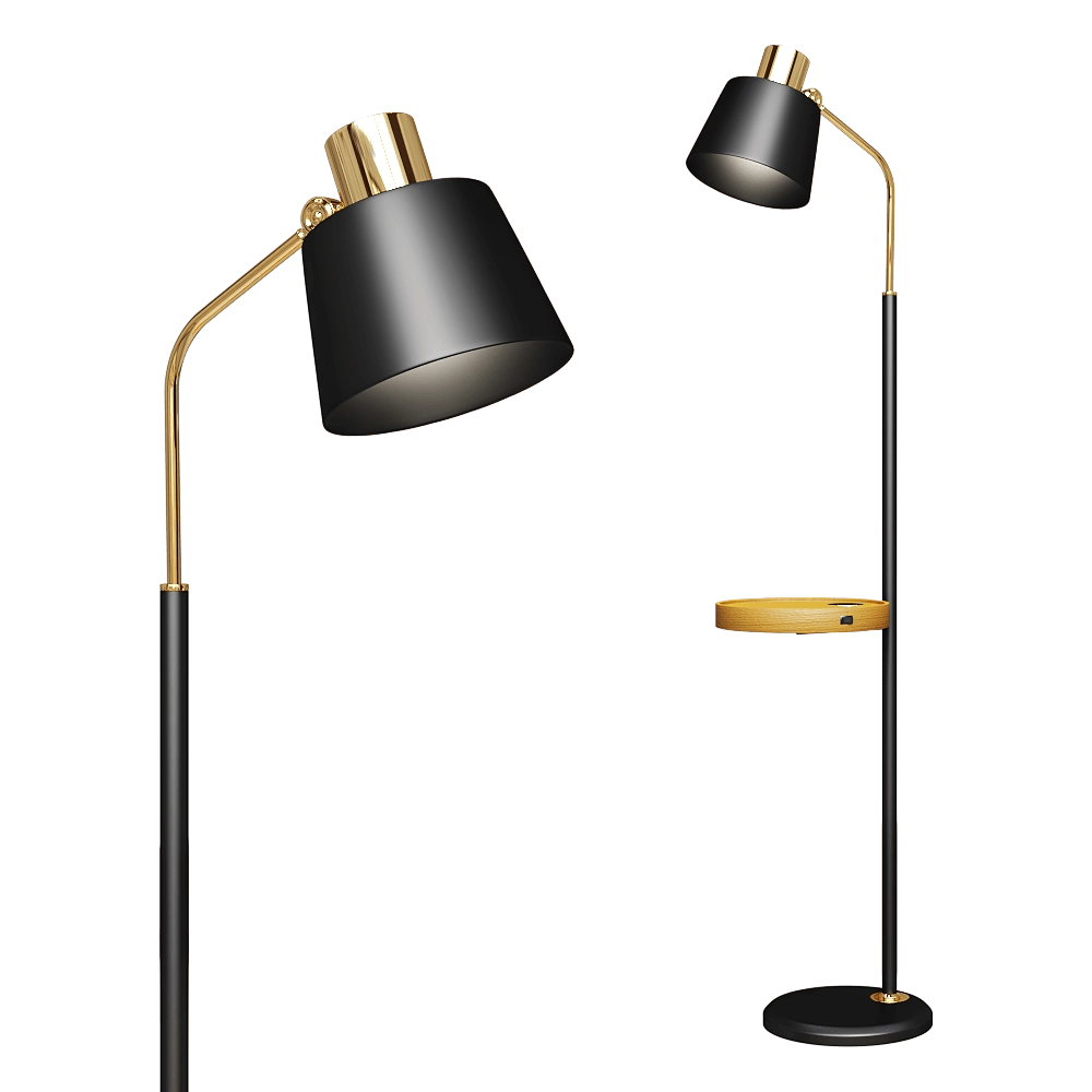 Kink light - Floor lamp Arden 07023 3D Model