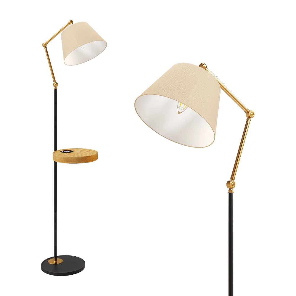 Kink light - Floor lamp Kayla 07022 3D Model