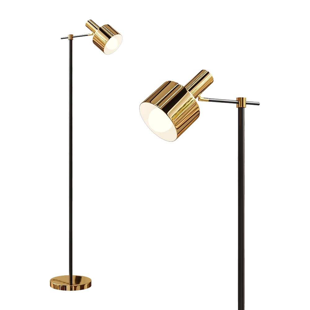 Kink light - Floor lamp Orpheus 07025 3D Model