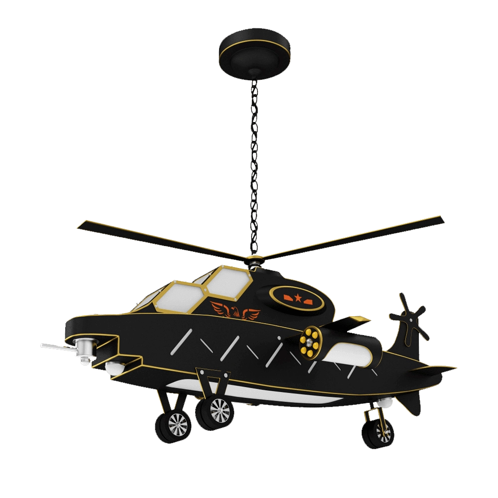 Kink light - Pendant lamp Apache 07495 3D Model