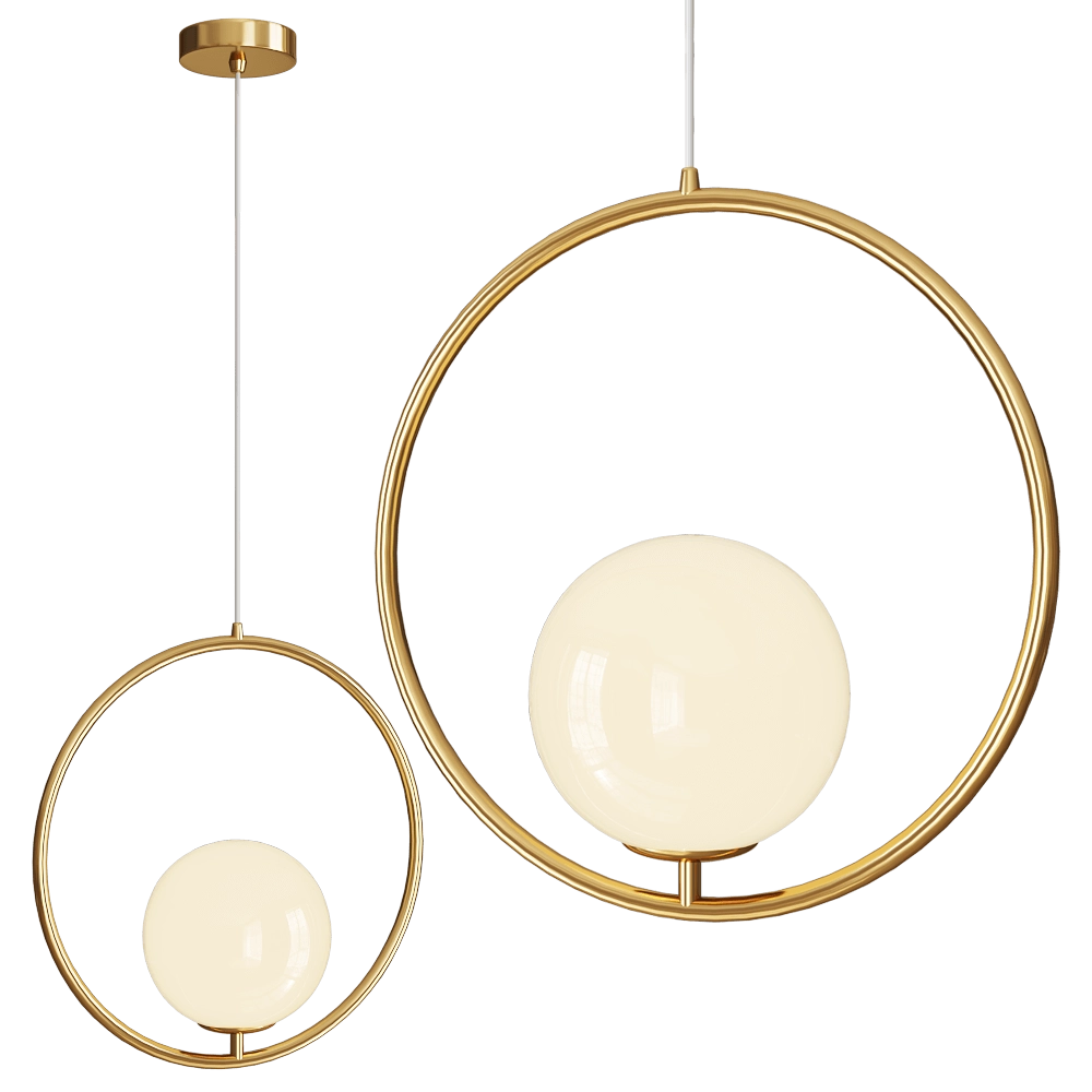 Kink light - Pendant lamp Calla 07628-1A20 3D Model