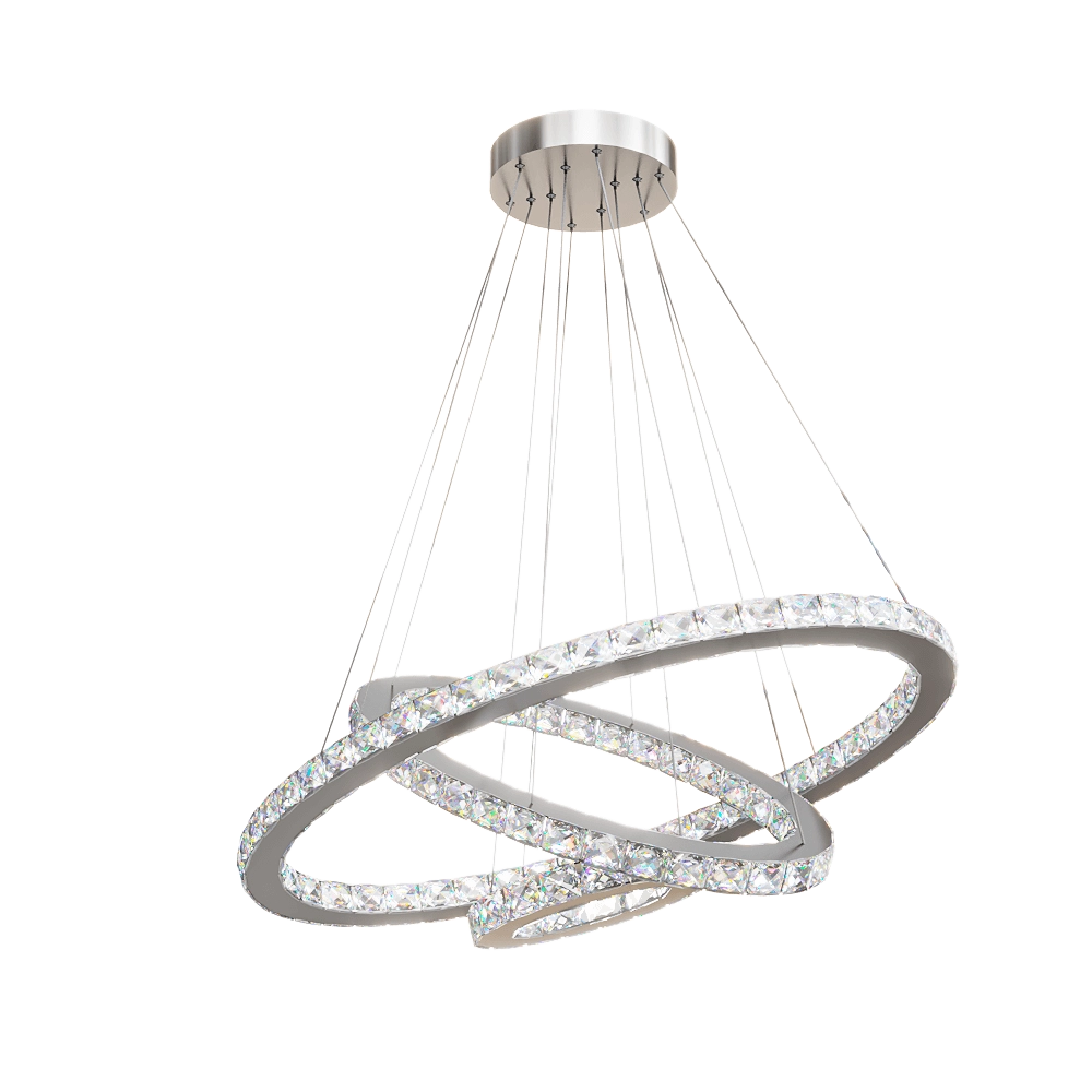 Kink light - Pendant lamp Thor-Crystal 08562 3D Model