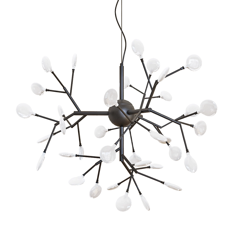 Kink light - Pendant lamp  Wetta black 07521-36 19 3D Model