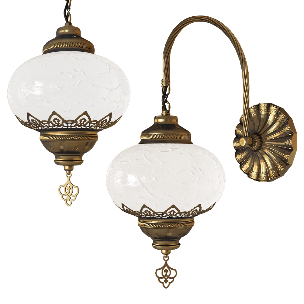 Kink light - Wall light 103802 ОСМАН 3D Model