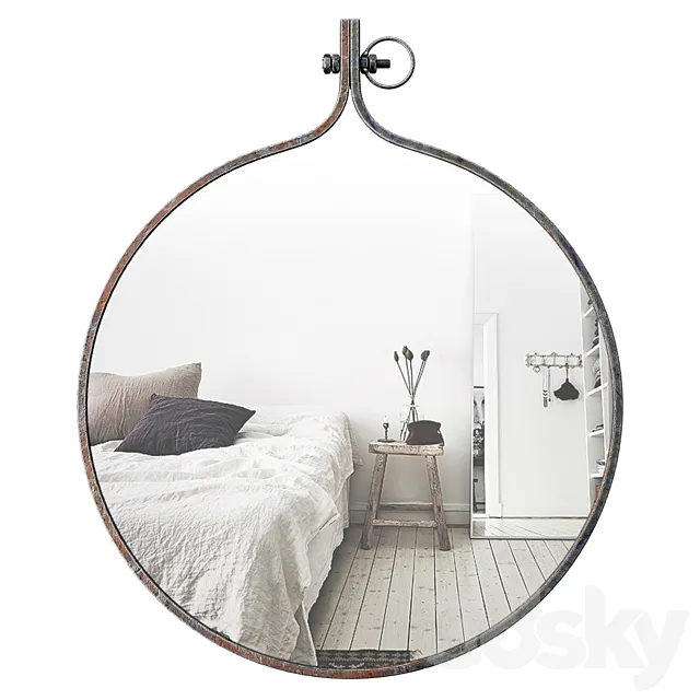 Kinley Accent Mirror KTEL1743 3D Model
