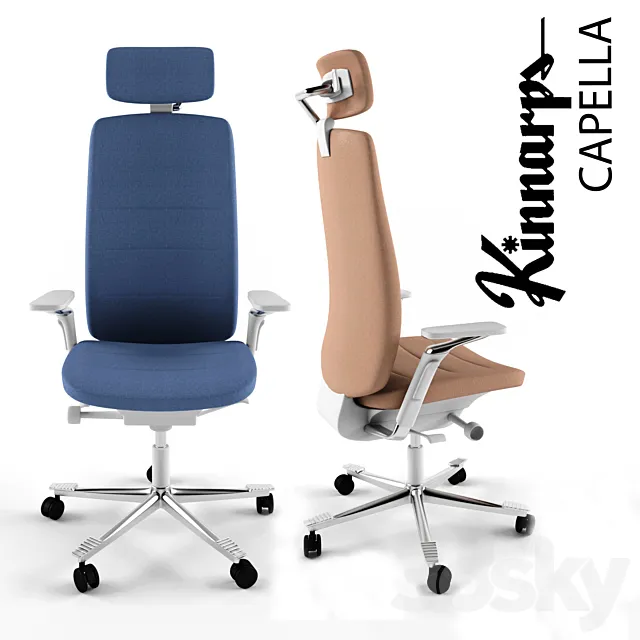 Kinnarps CAPELLA (desk chair) 3D Model
