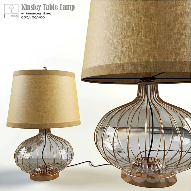 Kinsley Table Lamp 3DModel
