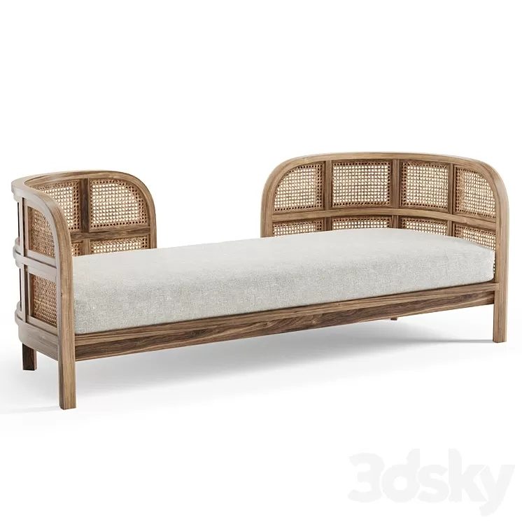 Kinslow day bed 3D Model Free