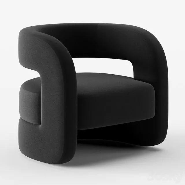 KIRBY CHAIR by mgbw home 3D Model