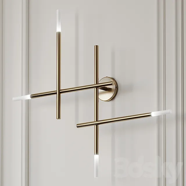 Kitami wall Sconce by GINEICO Lighting 3D Model