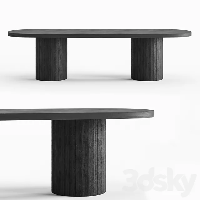 Kitayama table 3D Model