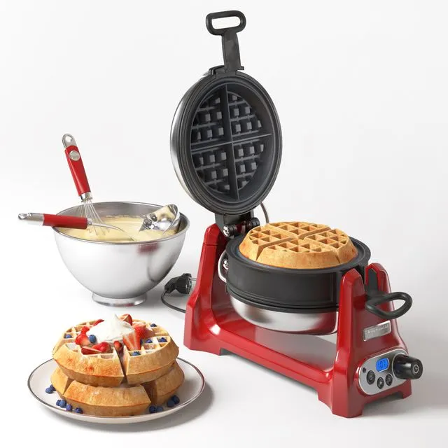 KitchеnAid Artisan waffle maker and cooking kit 3D Model