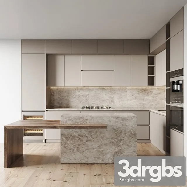 Kitchen 0144 3D Model Free