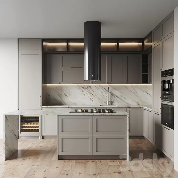 kitchen 0156 3D Model Free