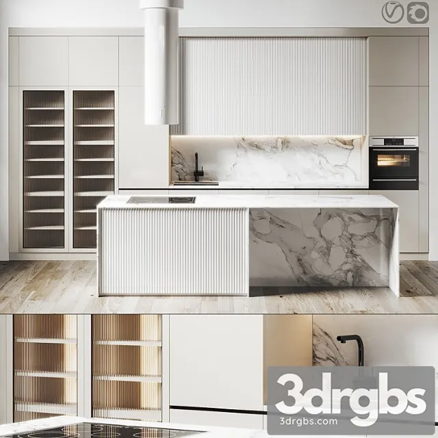 Kitchen 016 505 290H 3D Model Free