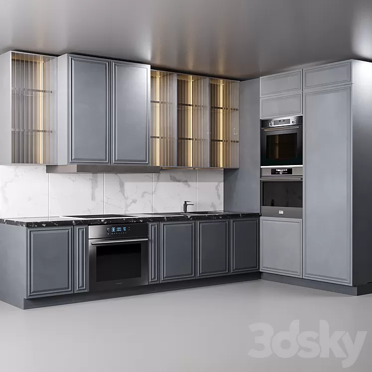 Kitchen 02 3D Model