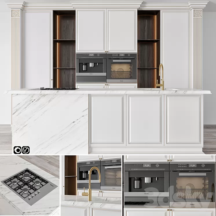 Kitchen 04 3D Model