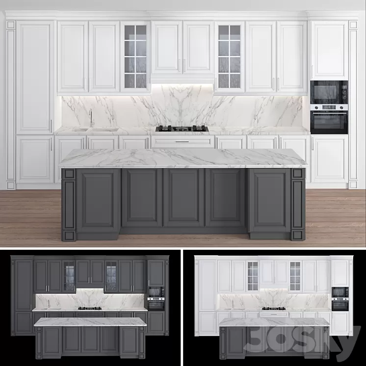 Kitchen 041 3D Model