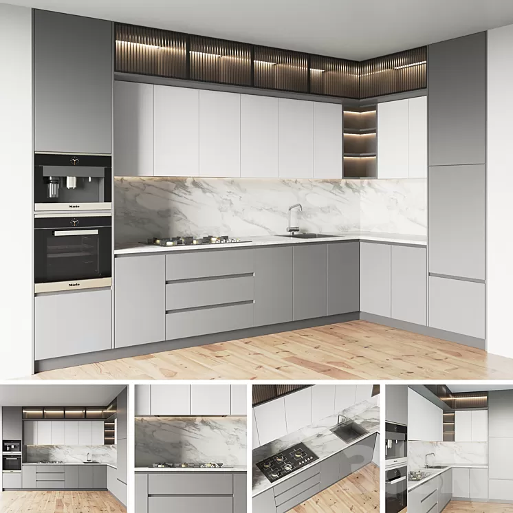 kitchen 048 3D Model