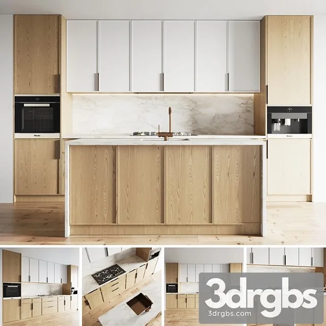 Kitchen 049 3D Model Free