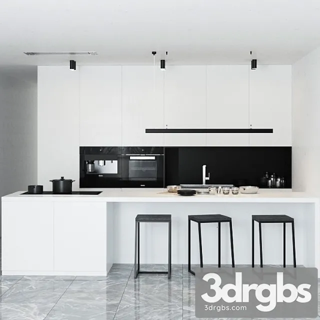 Kitchen 06 1 3D Model Free