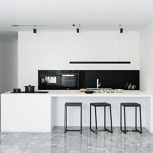 KITCHEN 06 3D Model