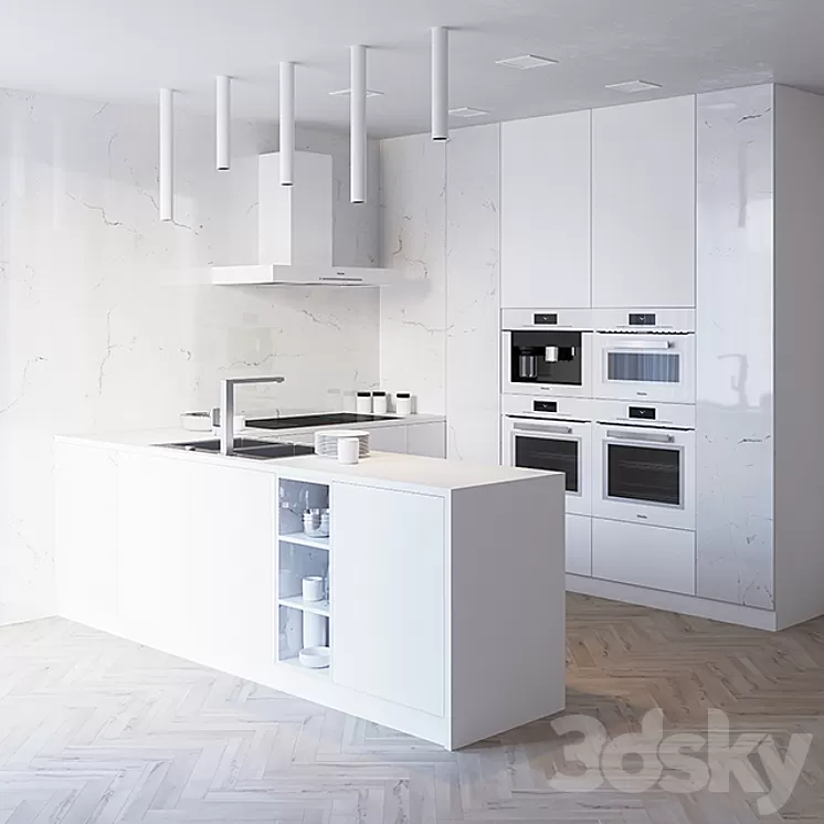 KITCHEN 07 3D Model