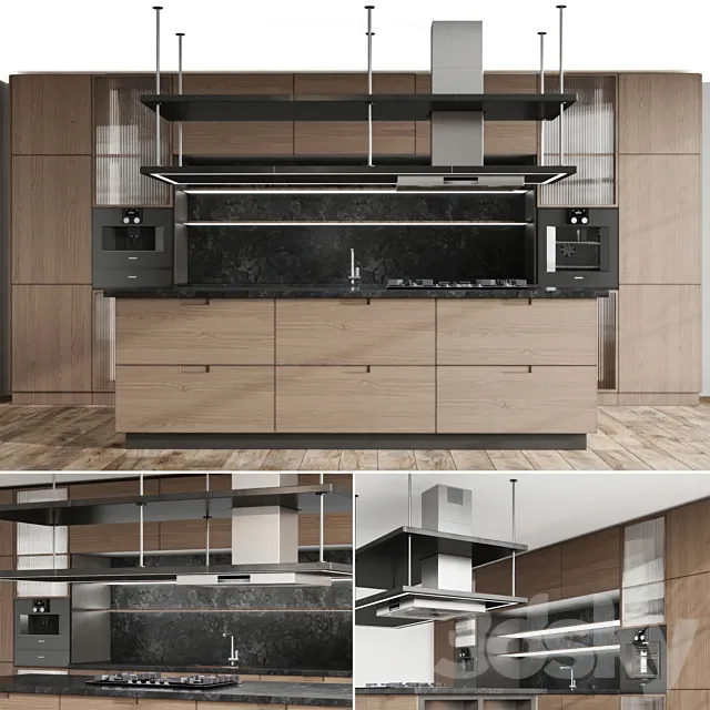 Kitchen 077 3D Model