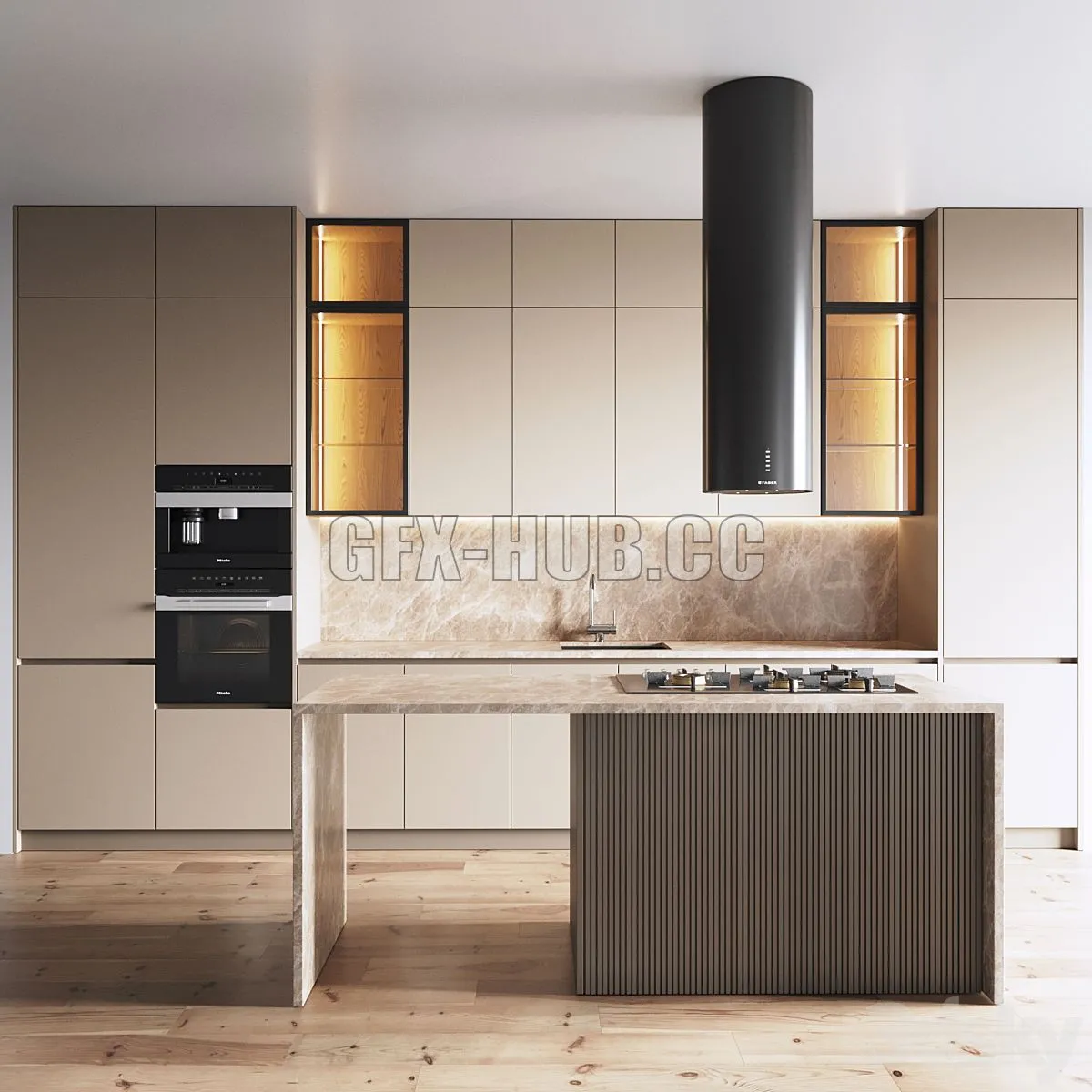 Kitchen 077 3D Model