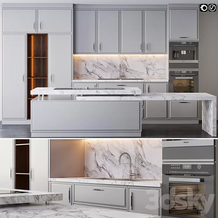 Kitchen 08 3D Model
