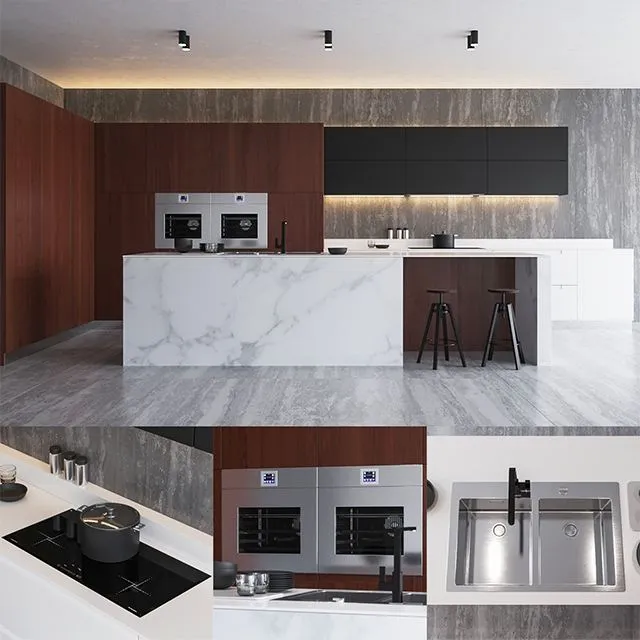 KITCHEN 08 3D Model