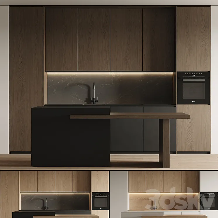 kitchen 08 3D Model Free