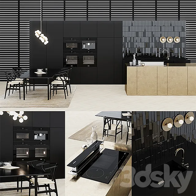 KITCHEN 09 3D Model