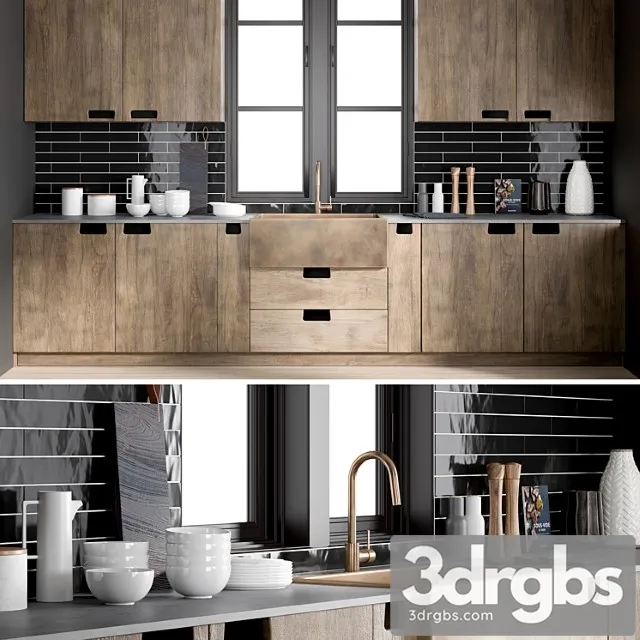 Kitchen 1 3D Model Free