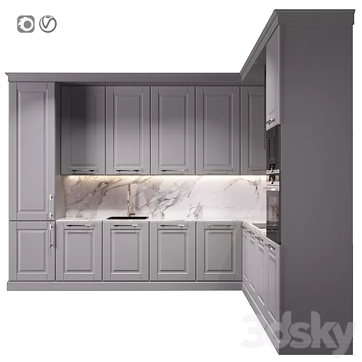 Kitchen 10 3D Model
