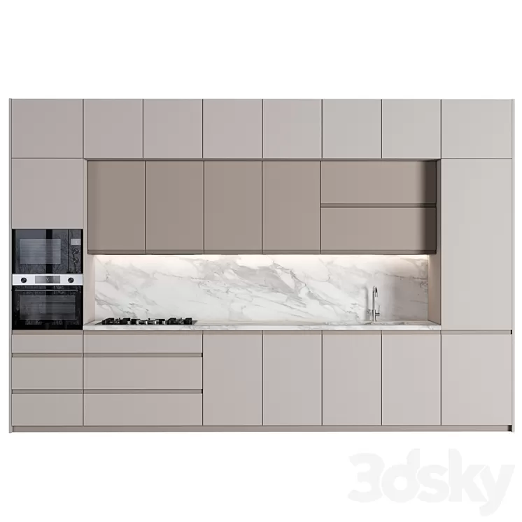 Kitchen 106 3D Model Free