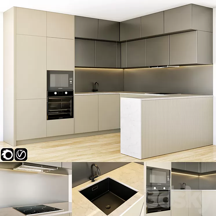 kitchen 14 3D Model