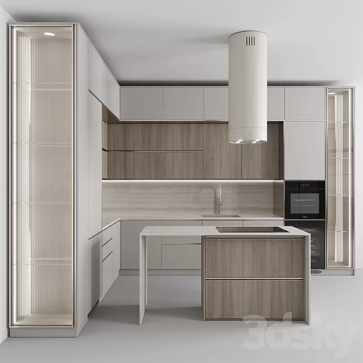 Kitchen №146 3D Model Free