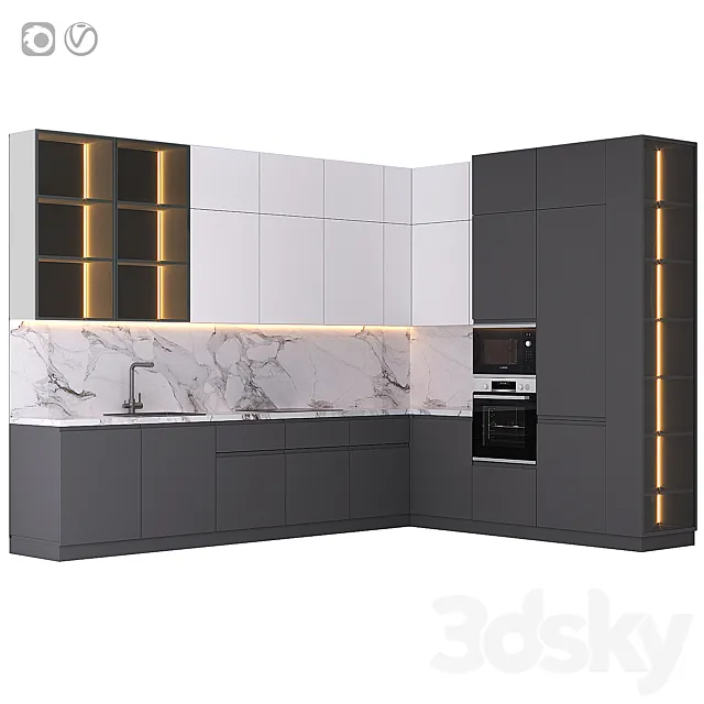 Kitchen 19 3D Model