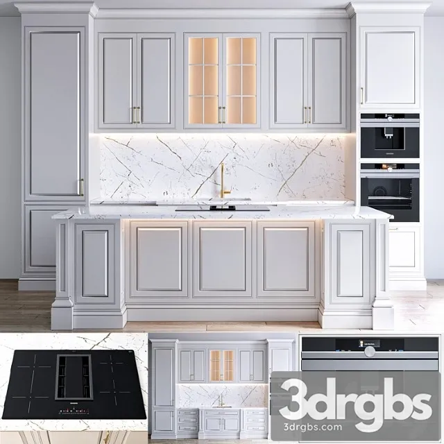Kitchen 37 4 3D Model Free
