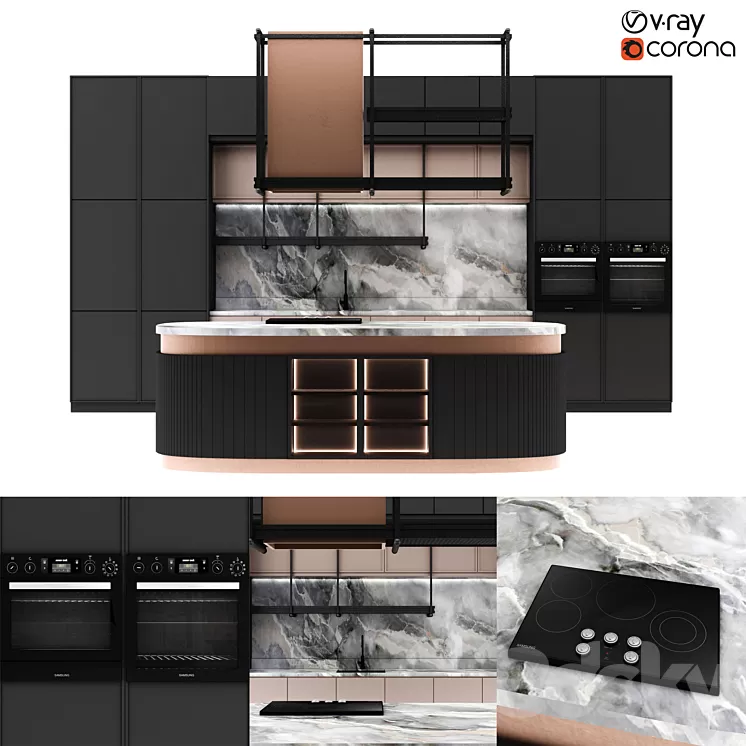 kitchen 3D Model Free