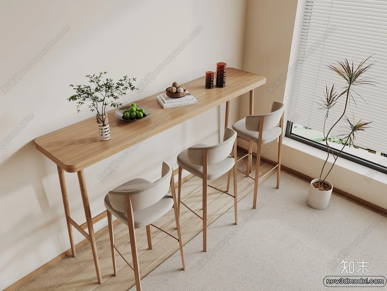 Kitchen - 3D Models - 3D Interior Scenes - 017