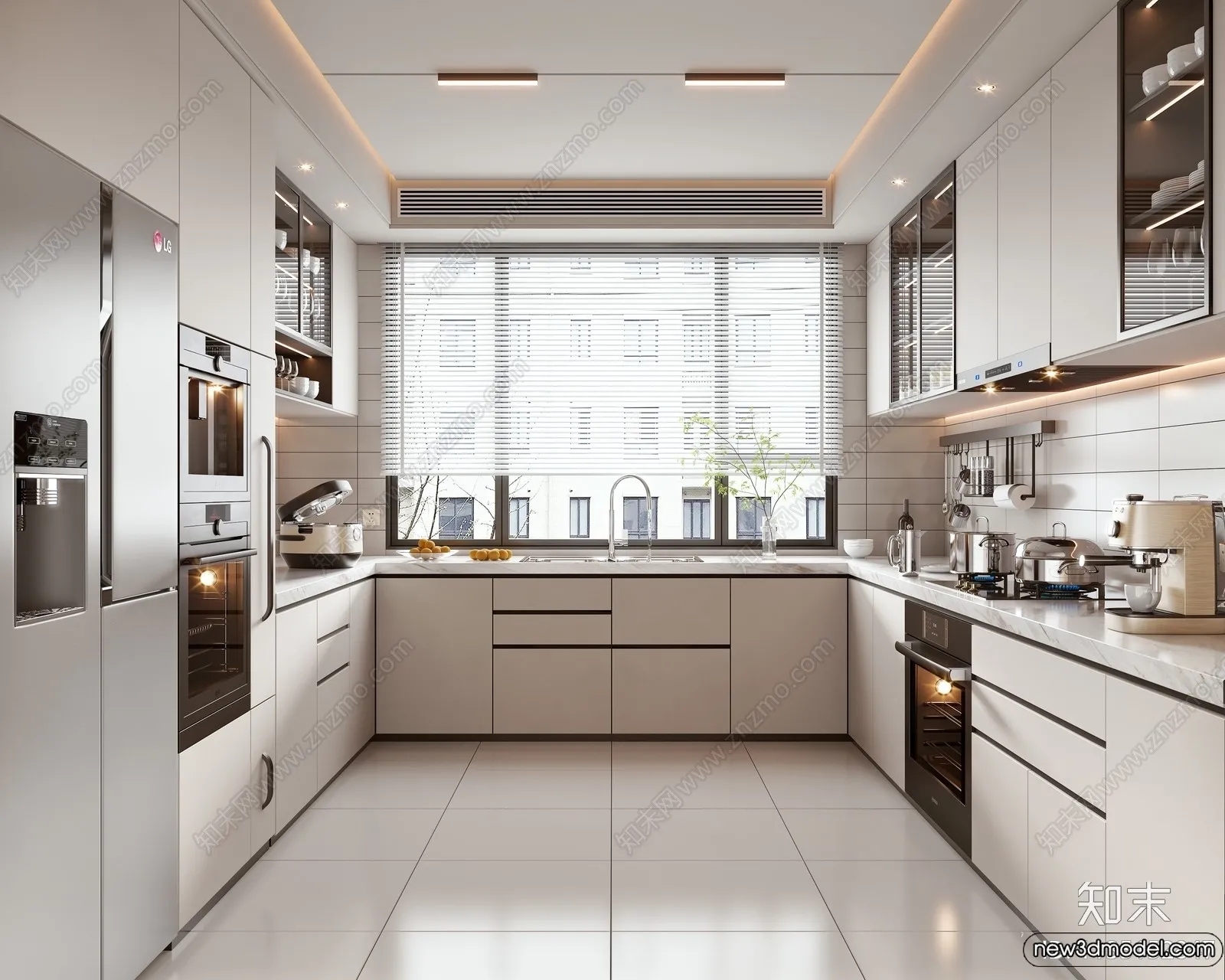 Kitchen - 3D Models - 3D Interior Scenes - 068