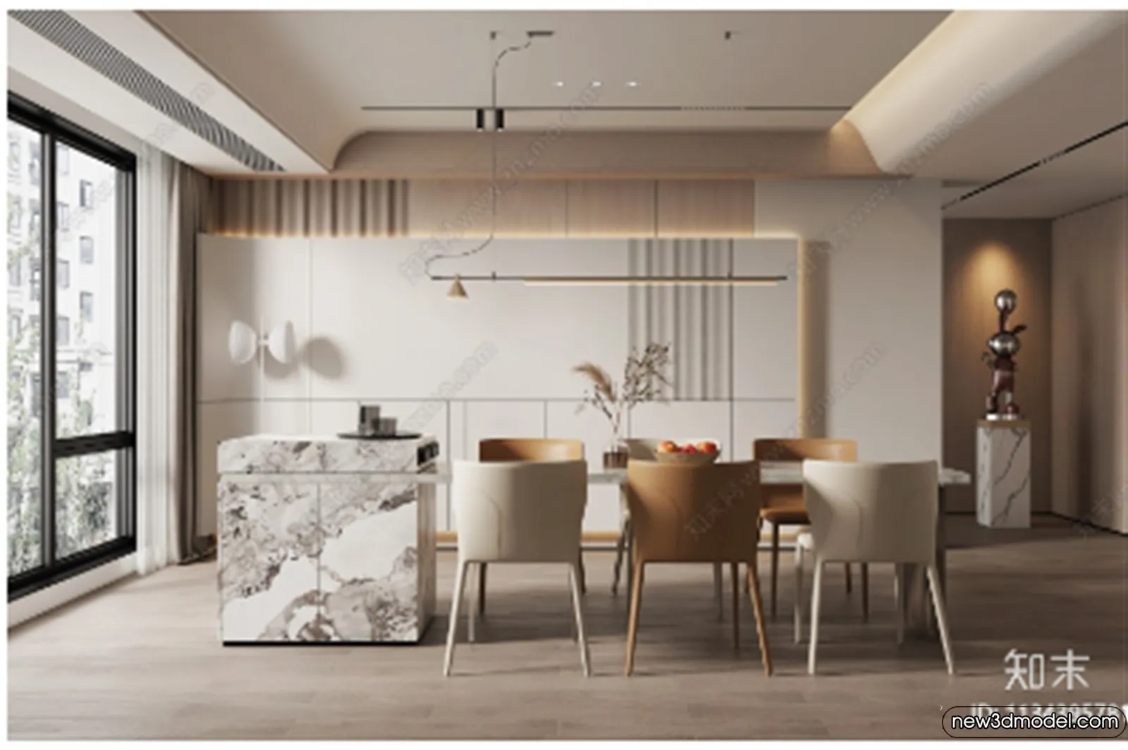 Kitchen - 3D Models - 3D Interior Scenes - 075