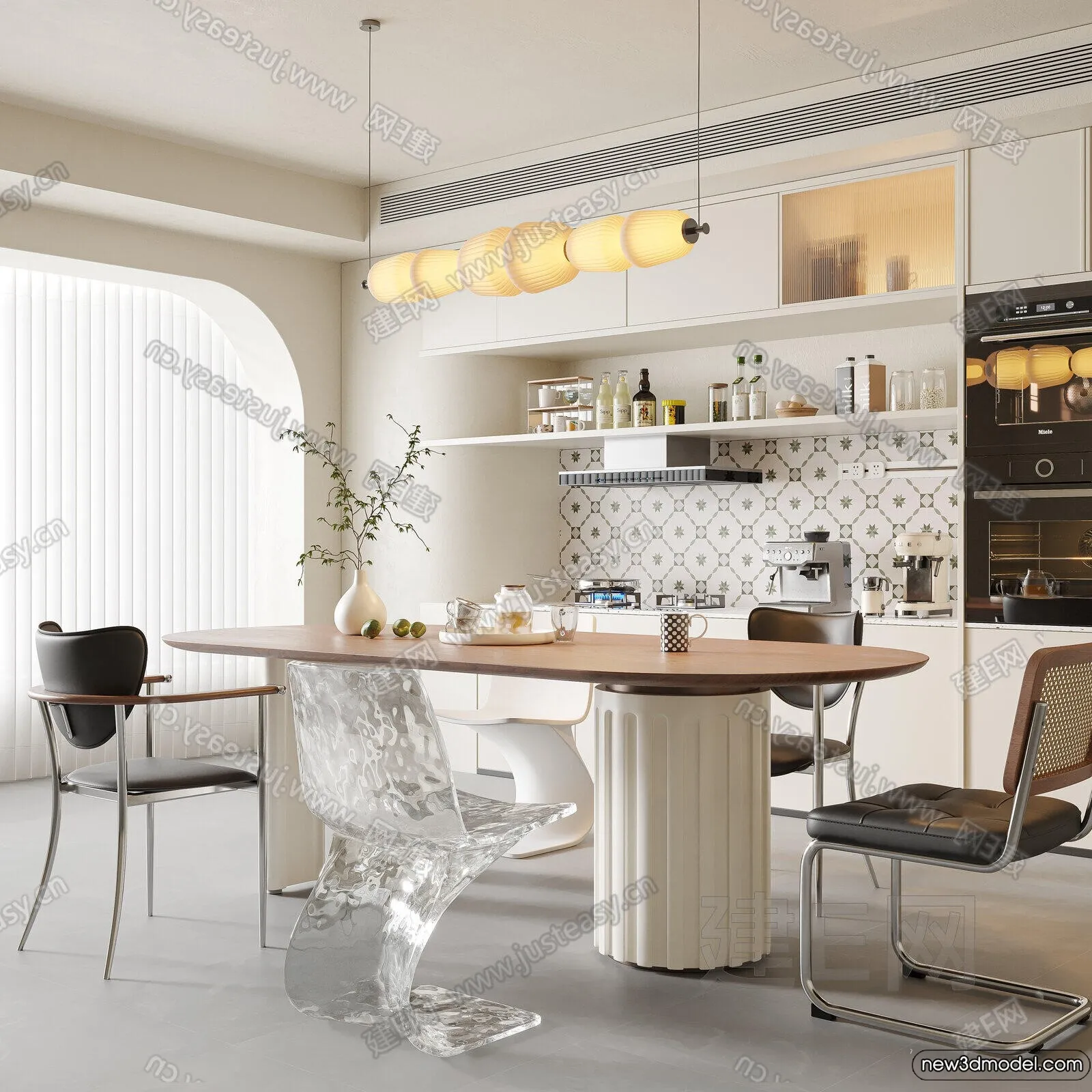 Kitchen - 3D Models - 3D Interior Scenes - 076