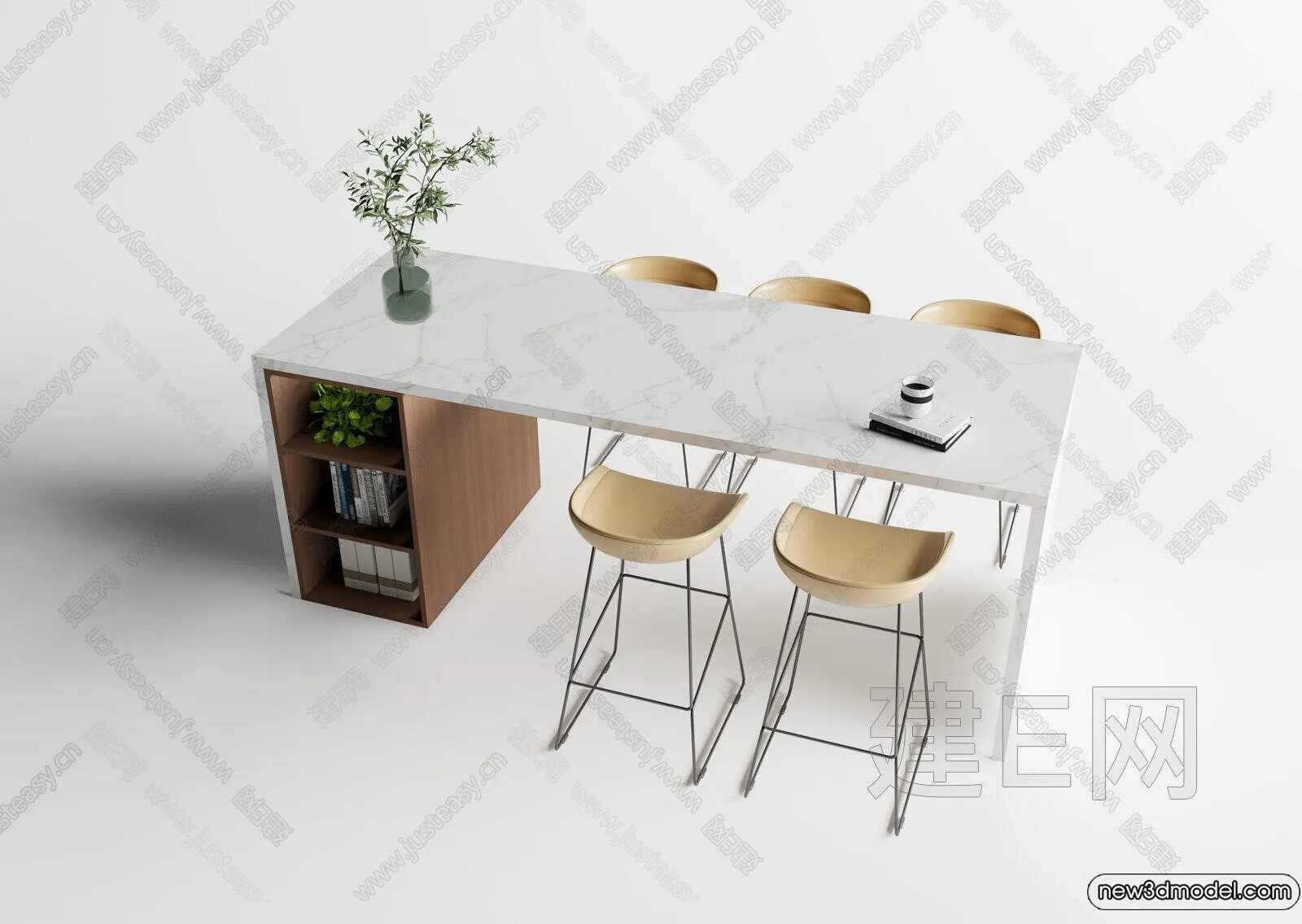 Kitchen - 3D Models - 3D Interior Scenes - 083